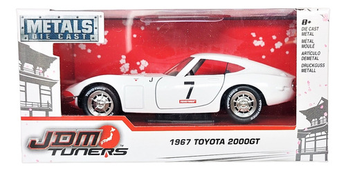 Auto Escala 1967 Toyota 2000gt Escala 1/32 Metal Jada