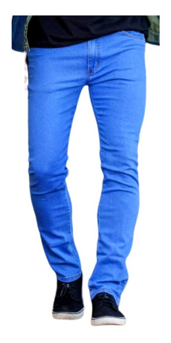 Imagem 1 de 1 de Calça Jeans  Masculina Slim  Lycra Elastano Original Nf
