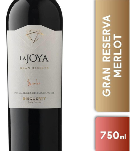 La Joya Gran Reserva Merlot 750cc 1 Unidad