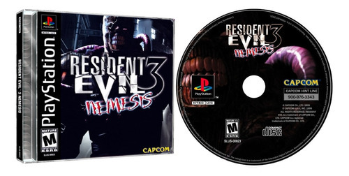 Juego Resident Evil 3 Playstation 1 Psone Ps1