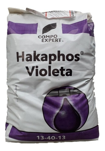 Fertilizante Hidrosoluble Hakaphos Violeta X 25 Kg