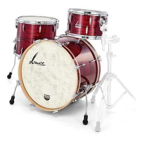 Bateria Sonor Vintage Vt16three22nmvr-beech-color Red Oyster