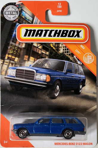 Mercedes Benz S123 Wagon Azul Matchbox Mattel 