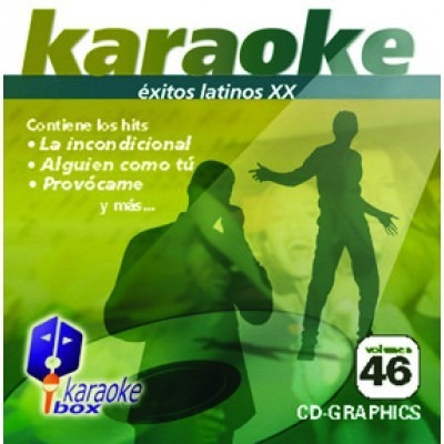 Cd+g Karaoke K-box Éxitos Latinos Xx