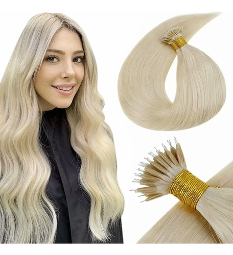Real Brasileño Remy Extensiones De Cabello Humano Micro Ring