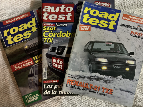 Revista Auto Test - Lote De 84 Ejemplares (Usado)