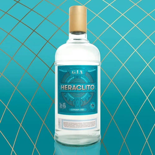 Imagen 5 de 8 de Set Gin Tonic: Copa Gin + Heraclito M + Tonica Santa Quina