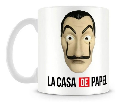 Caneca De Cerâmica La Casa De Papel Série Personalizada