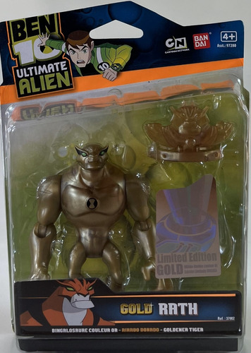 Gold Rath Ben 10 Ultimate Alien Bandai