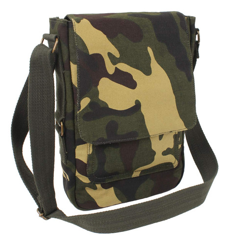 Rothco Bolsa De Tela Tecnologa Militar Estilo Antiguo, Woodl