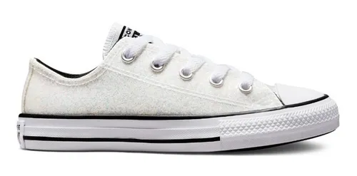 Converse Tenis Plateados Nina MercadoLibre