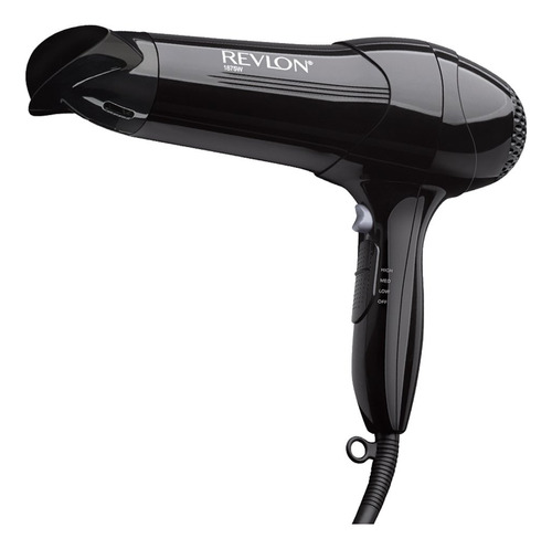 Revlon 1875 Watt Full-size Turbo Dryer, Black