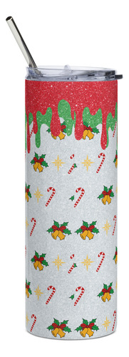 Termo + Mouse Pad De Regalo Mickey Y Minnie Mouse Navidad M2