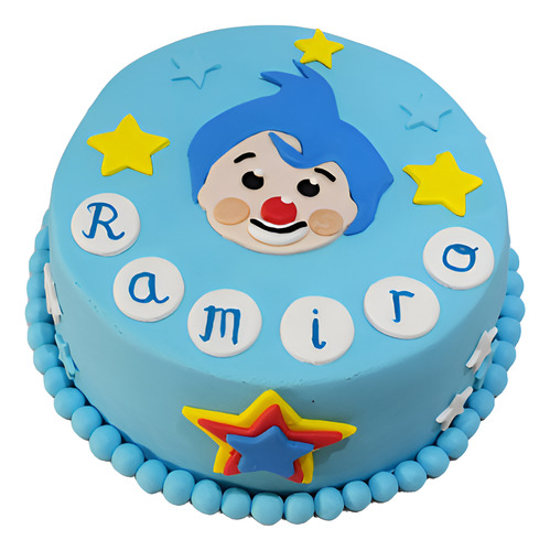 Torta Plim Plim Payaso Tortas Para Cumpleaños Infantiles
