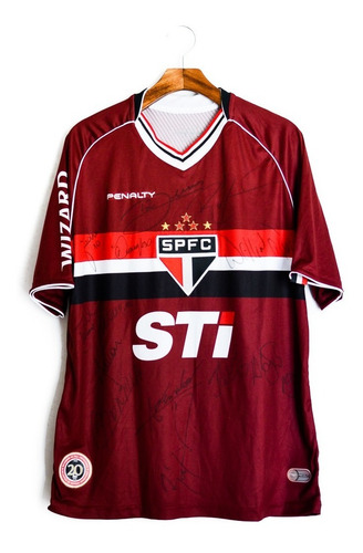 Camisa De Futebol São Paulo Fc 2013/14 Penalty Autografada