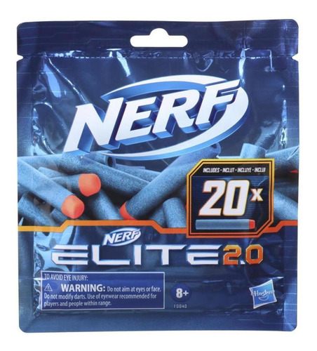 Nerf: Elite 2.0 - Recarga De 20 Piezas Lanzador De Dardos