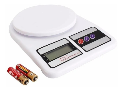 Balanza Digital Cocina 5 Kg Pilas Funcion Tara 1 Gr Palermo
