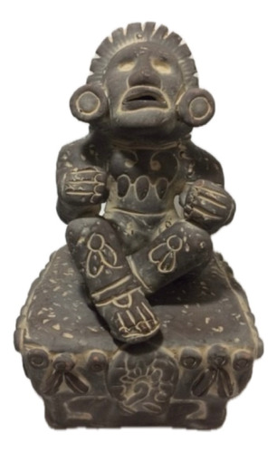 Artesanía Prehis De Barro.figura. Xochipilli