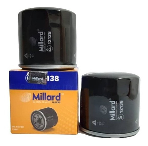 Filtro De Aceite Millard 12138/ Wix 51359 Para Moto Suzuki 