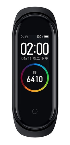 Imagen 1 de 5 de Xiaomi Mi Band 4 Negro