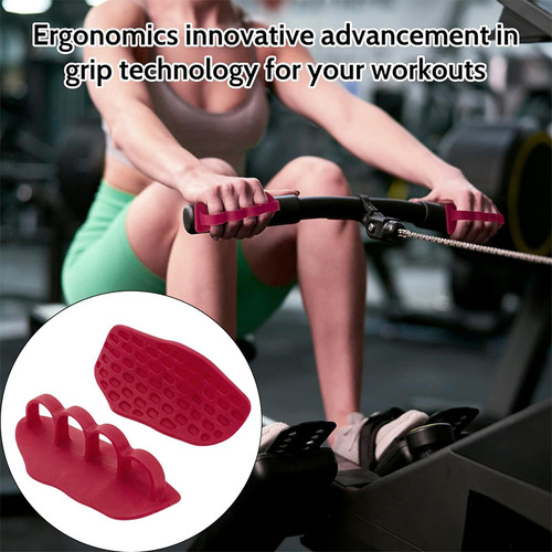 1 Par De Agarres De Gimnasio Para Levantamiento De Pesas