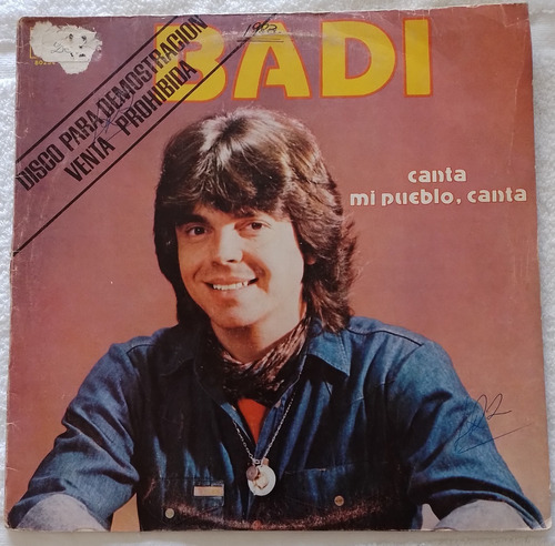 Disco Vinilo Lp Badi Canta Mi Pueblo, Canta