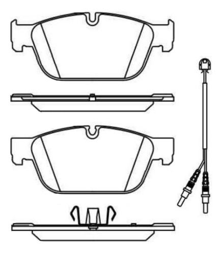 Pastilha De Freio Dianteira Peugeot 308 I Cc 2011