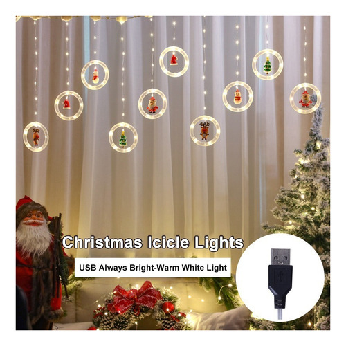 Cb . Lazhu Led Lámpara Holiday Light Usb Decoración