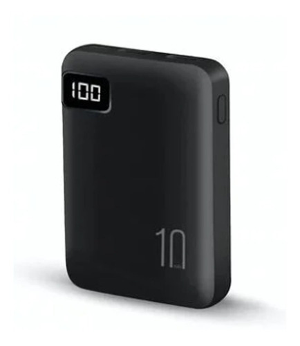 Bateria Externa Powerbank, 10.000 Mah, Color Negro