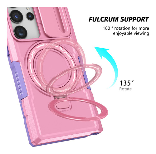 Funda Hybrid Armor Para Samsung Galaxy S23, S24 Ultra