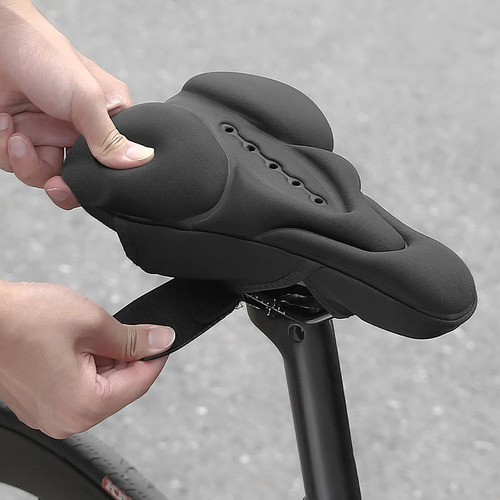 Cojín Para Asiento De Bicicleta Funda Acolchada Para Sillín