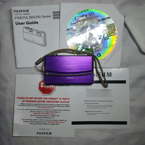 Camara Digital Fujifilm Finepix Z90 Funcional Violeta (Usado)