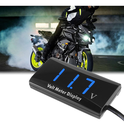 Display Led De Voltímetro Digital De 12v Para Carro/biciclet