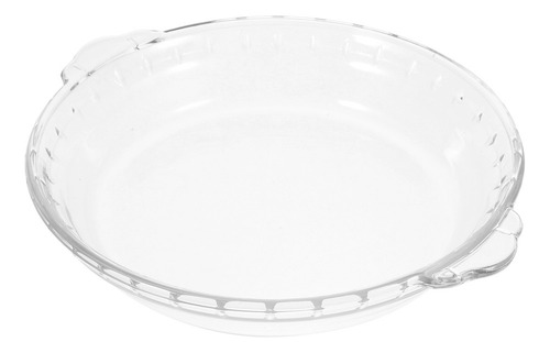 Plato Para Flan De Vidrio, Cuenco De Vidrio De 8 Pulgadas.