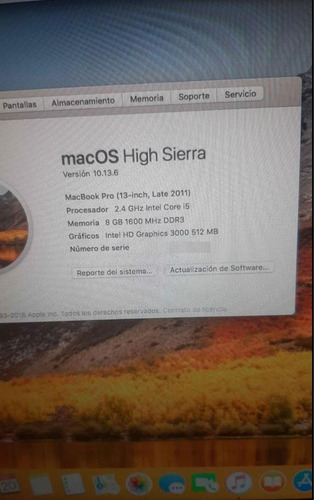 Macbook Pro 13 A1278 :: Desarme Por Partes Desde 99,99 Soles