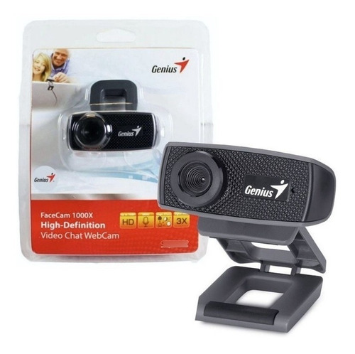 Webcam Genius Facecam 1000x Hd C/microfono Usb
