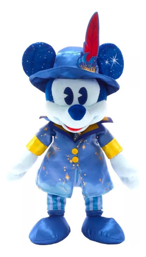 Muñeco Disney Mickey 50 Aniversario Disney Store Originales Azul