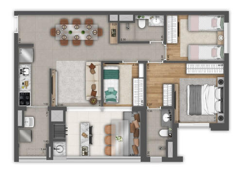 Imagem 27 de 28 de Apartamento - Ap04349 - 68431690
