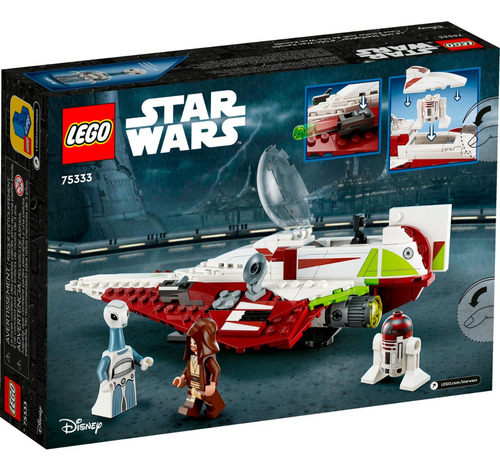 Lego Star Wars Obi-wan Kenobis Jedi Starfighter 75333