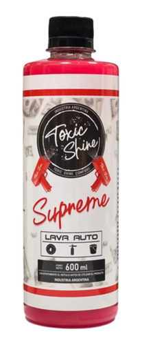  Shampoo Supreme Con Cera Carnauba Toxic Shine 
