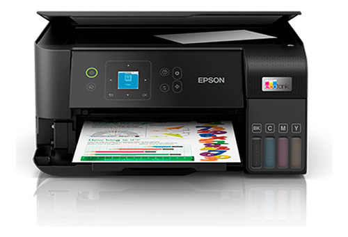 Impresora Multifuncional Epson Ecotank L3560 Wifi Negra 1