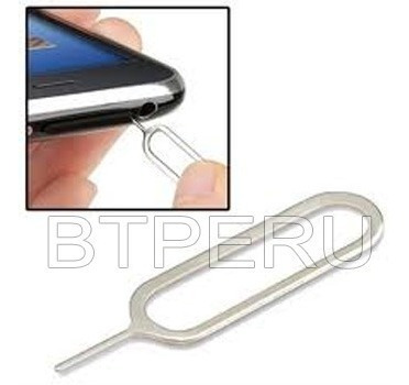 Pin Eject Expulsador Para iPhone 4 5 6 7 8 X Xs Max Xr Plus