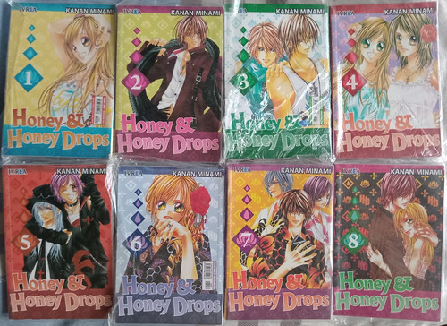 Manga Honey & Honey Drops Tomos 1 A 8 Ivrea Argentina Comple