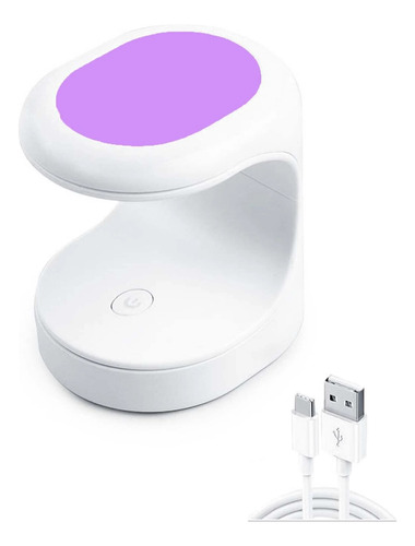 Lampara Led Usb Mini Un Dedo Secado De Gel Uñas Manicure