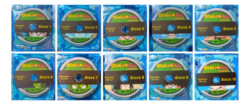 Dragon Ball, Db Z, Db Gt, Db Super Set Bluray Full Hd 1080p