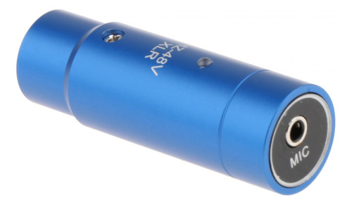 Adaptador De Corriente Fantasma Mezclador De Audio Azul
