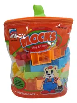 Comprar Bloques De Construccion Para Niños 54 Piezas Cod 2525