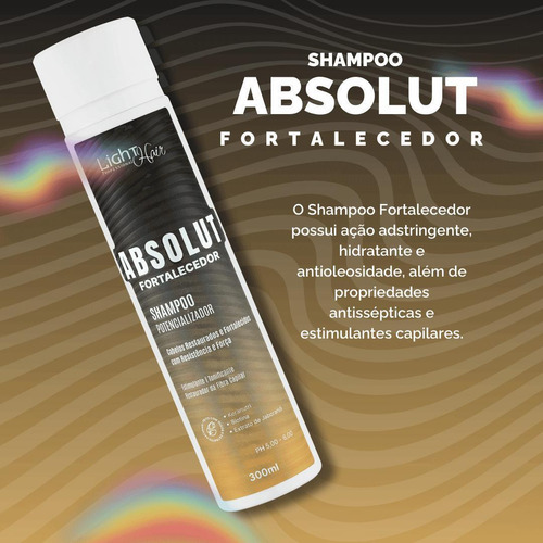 Kit Shampoo E Condicionador Absolut Fortalecedor-light Hair