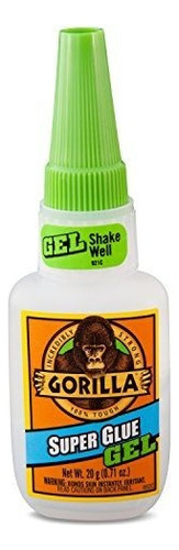 Gel De Super Cola De Gorila, 20 Gramos, Transparente