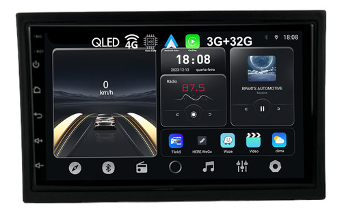 Kit Multimidia 7 Polegadas Android Vw Bora Golf Polo